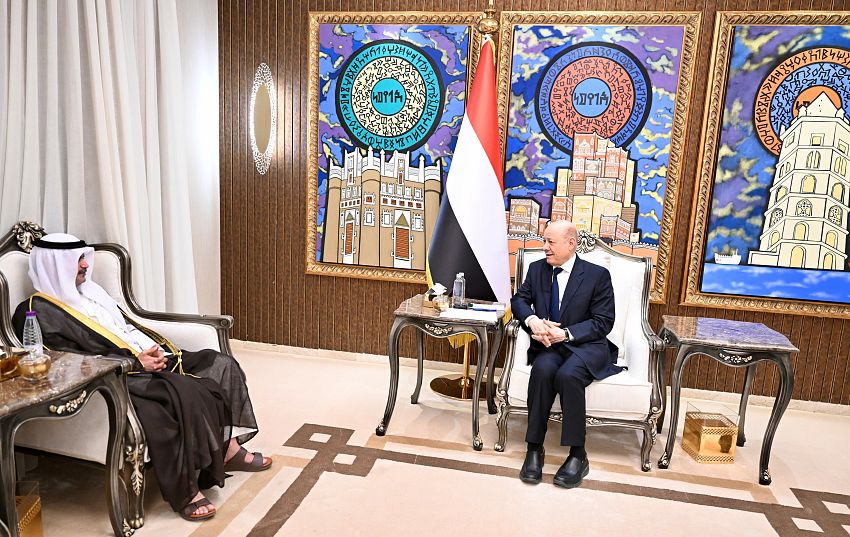 President Al-Alimi Praises Deep-Rooted Relations with Kuwait and Its Forces’ Deterrent Capabilities