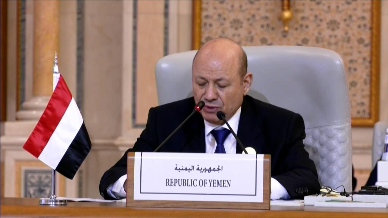 President Al-Alimi confirms Yemen’s position in support of Palestinians and total rejection of liquidating its just cause