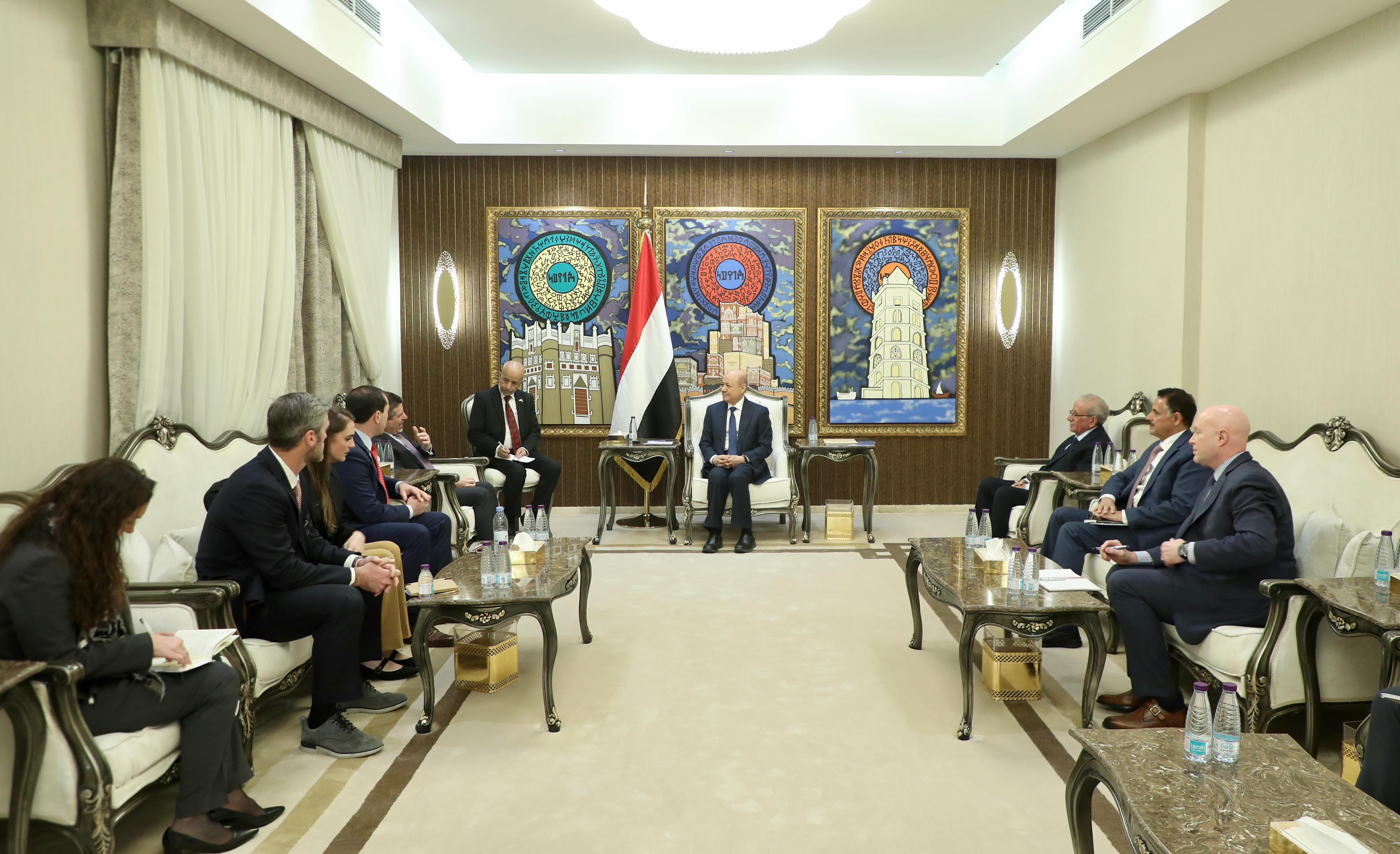 President Al-Alimi Praises Close Partnership with U.S. in Counterterrorism