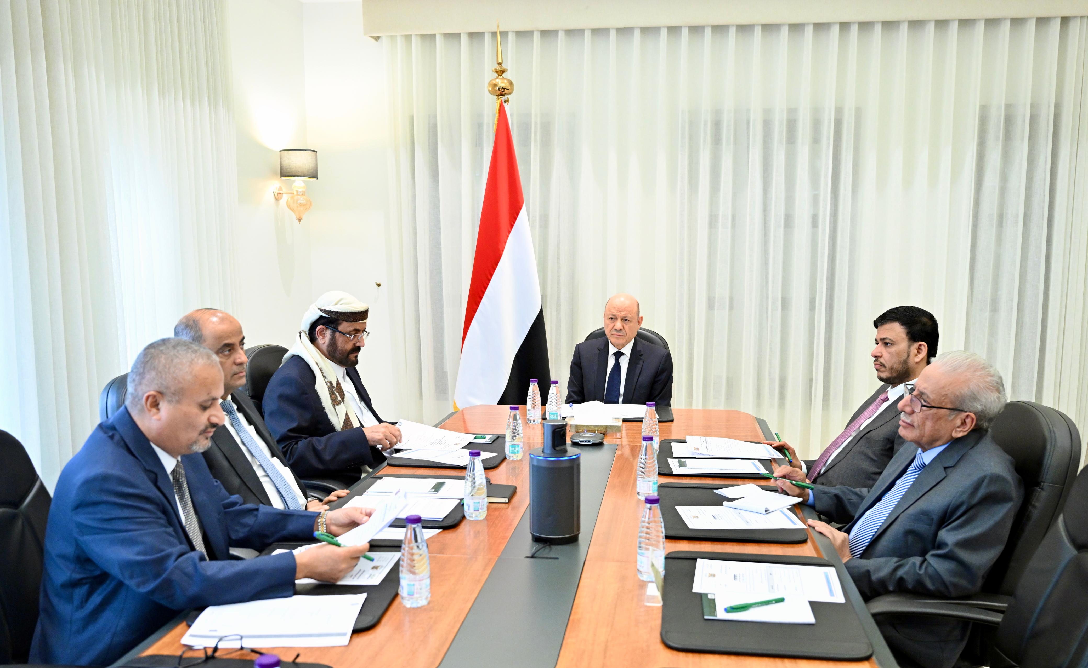 Presidential Council Reviews PM’s Progress Report and Welcomes UN  Experts’ Report