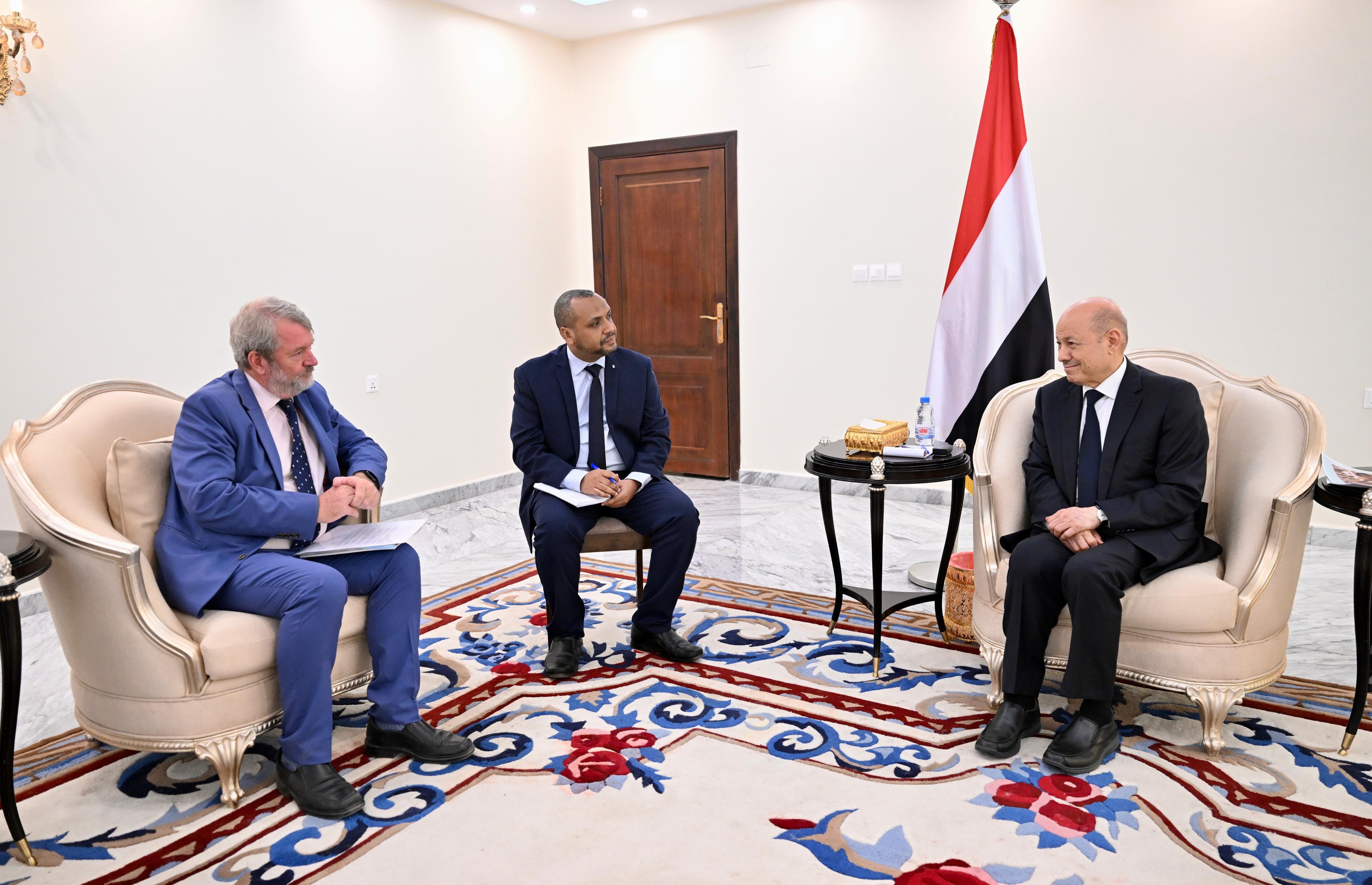 President of the Presidential Leadership Council Praises UNICEF’s Humanitarian Interventions