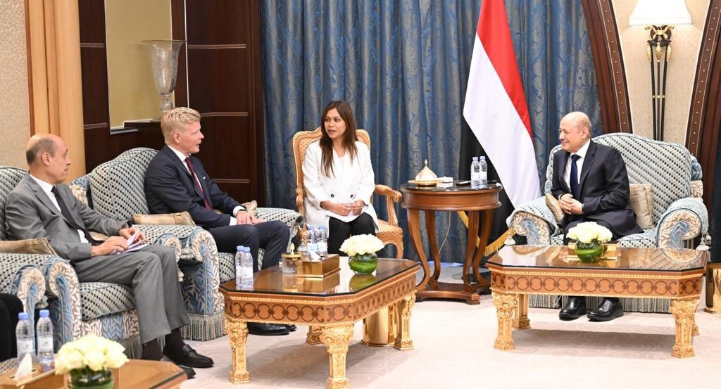 President al-Alim receives UN's Special Envoy to Yemen