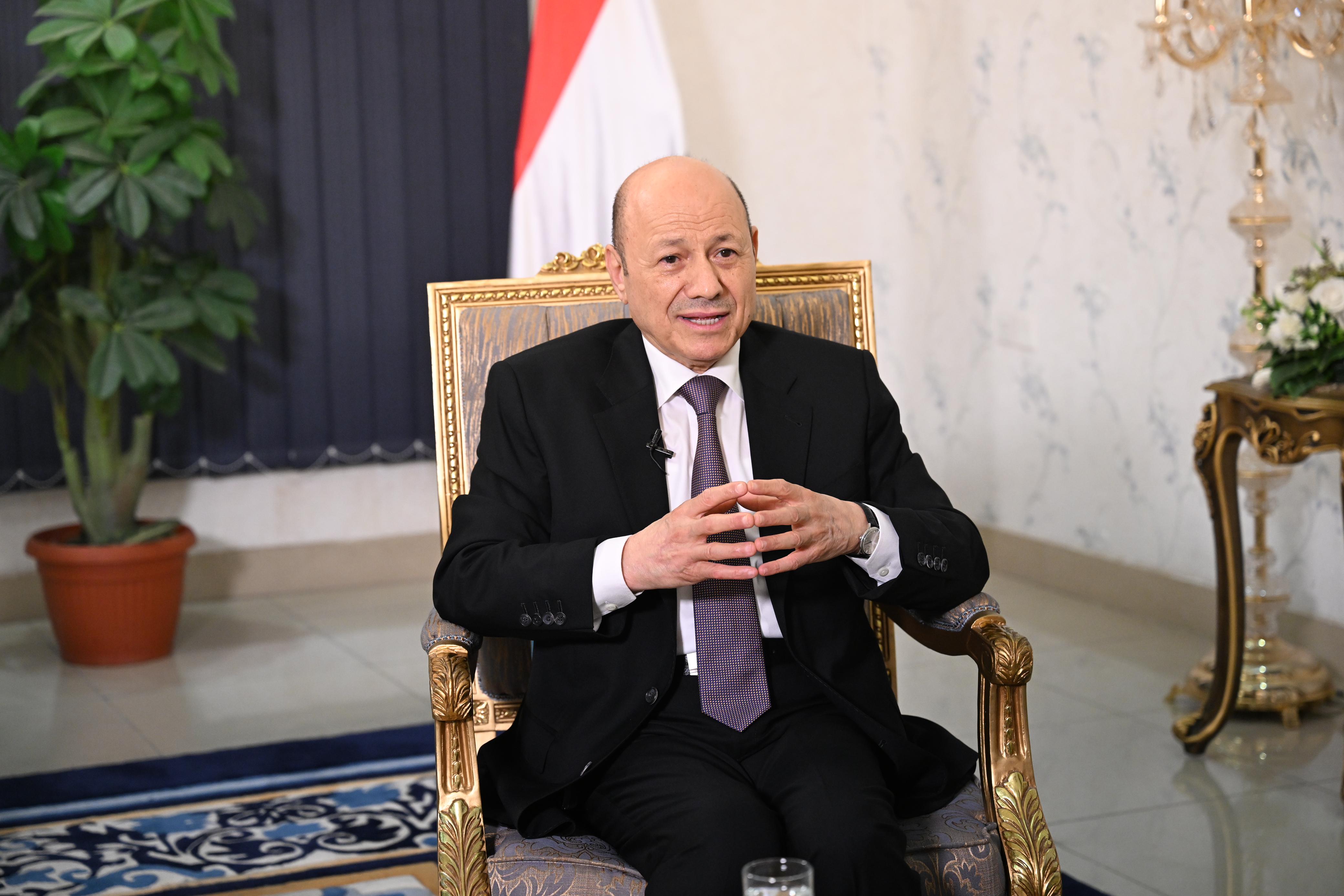 The President: Houthi militias and their allies are waving “Gaza’s bloody shirt” to serve Iranian interests and agenda