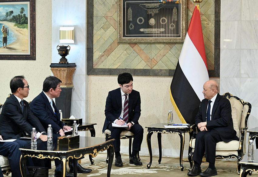 PLC President Praises Japan’s Vision for Partnership with Yemen and Regional Countries and Protection of Maritime Corridors