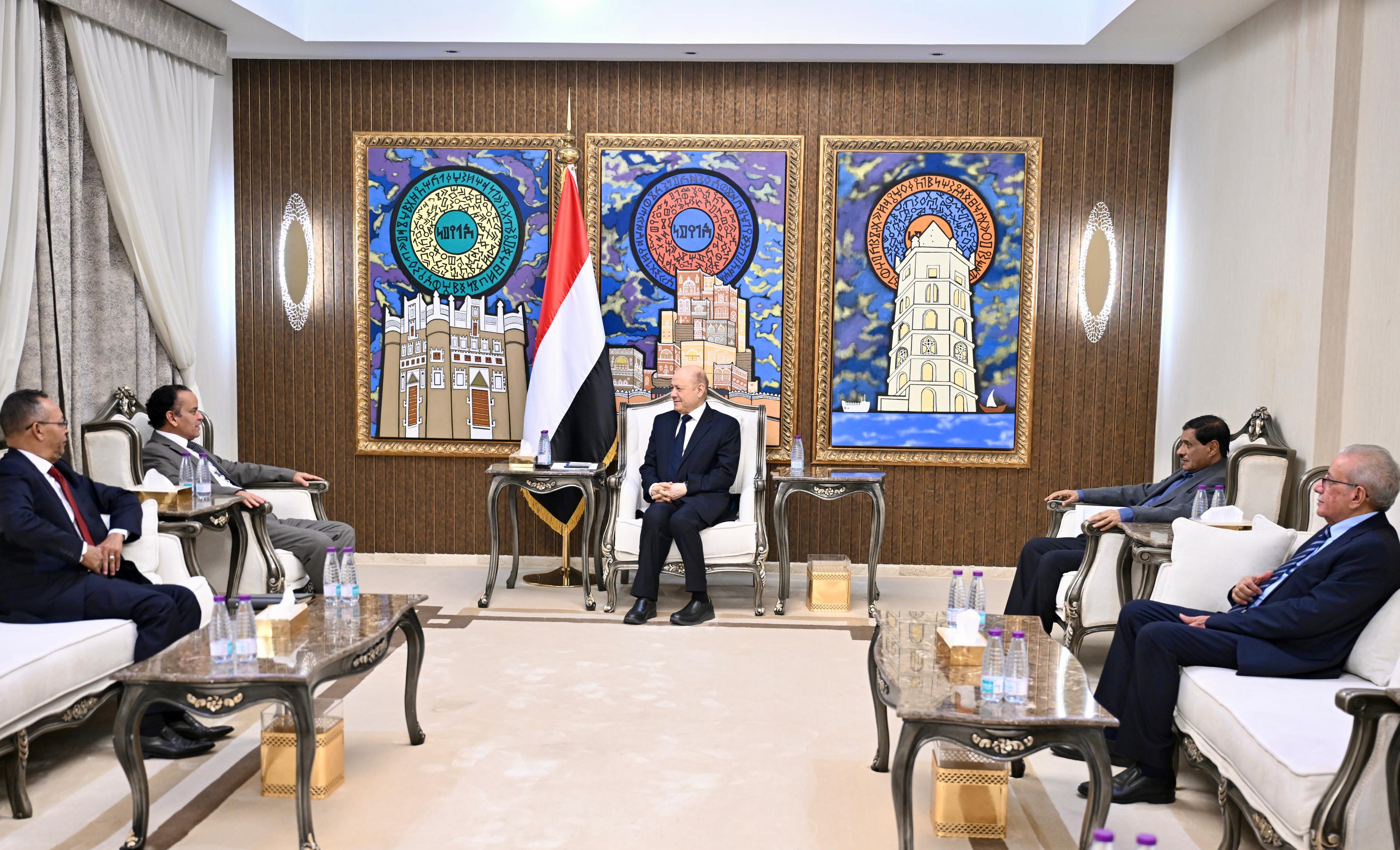President Al-Alimi Praises Progress in Yemeni-Mauritanian Relations