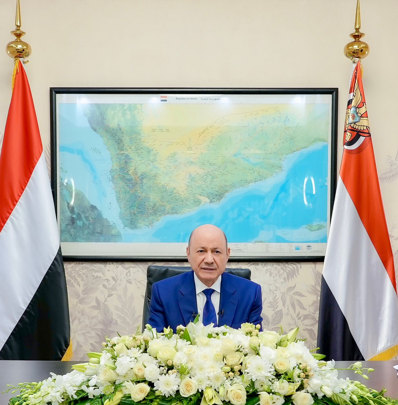 THE SPEECH OF HIS EXCELLENCY PRESIDENT RASHAD AL-ALIMI ON THE 34th ANNIVERSARY OF THE UNITY DAY OF YEMEN