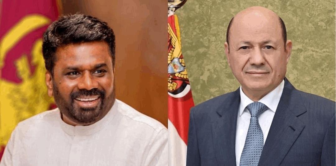 President Al-Alimi Receives Cable of Congratulations from President of Sri Lanka on Yemen’s National Day