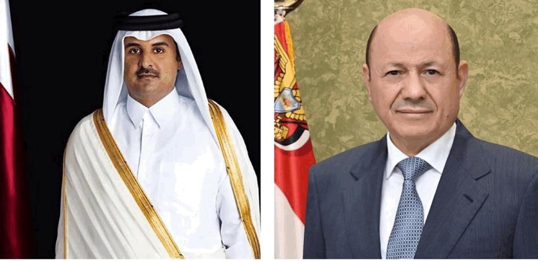President Al-Alimi Receives Cables of Congratulations from Emir of Qatar on Yemen’s National Day