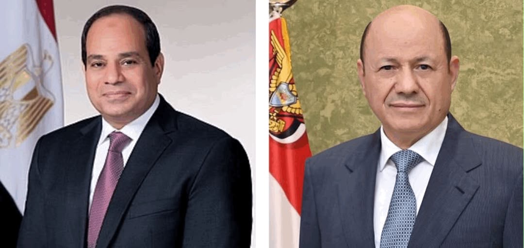 President Al-Alimi Congratulates President El-Sisi on Anniversary of the July 23 Revolution