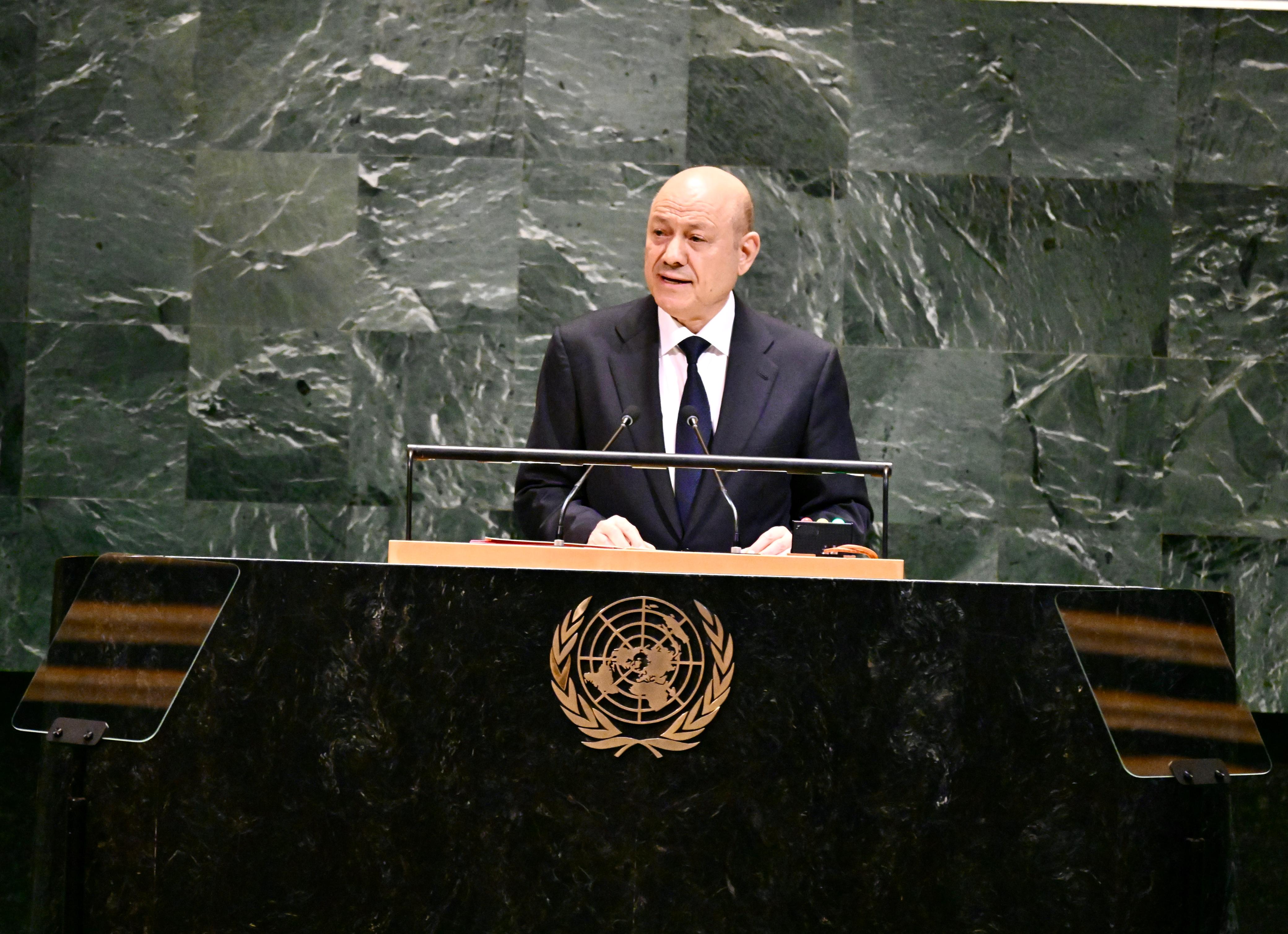 Speech by H.E. President Al-Alimi Before 80th Session of UN General Assembly