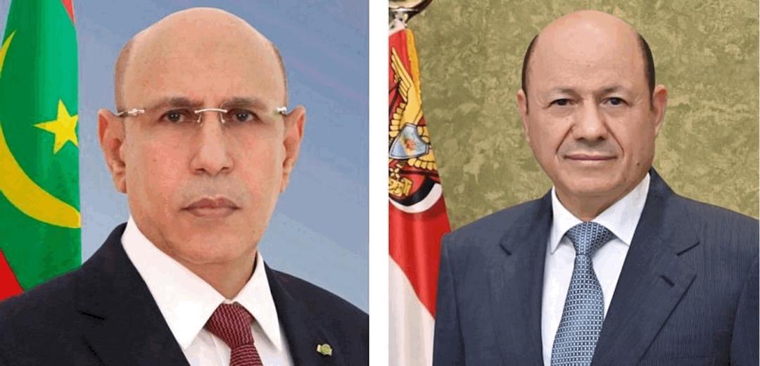 President Al-Alimi Receives Cable of Congratulations from President of Mauritania on National Day