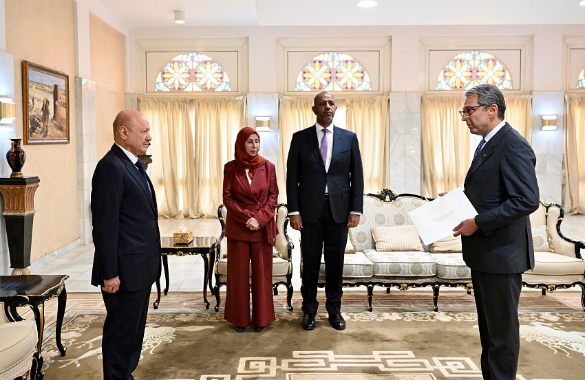 PLC President Receives Credentials of Newly Appointed Ambassadors