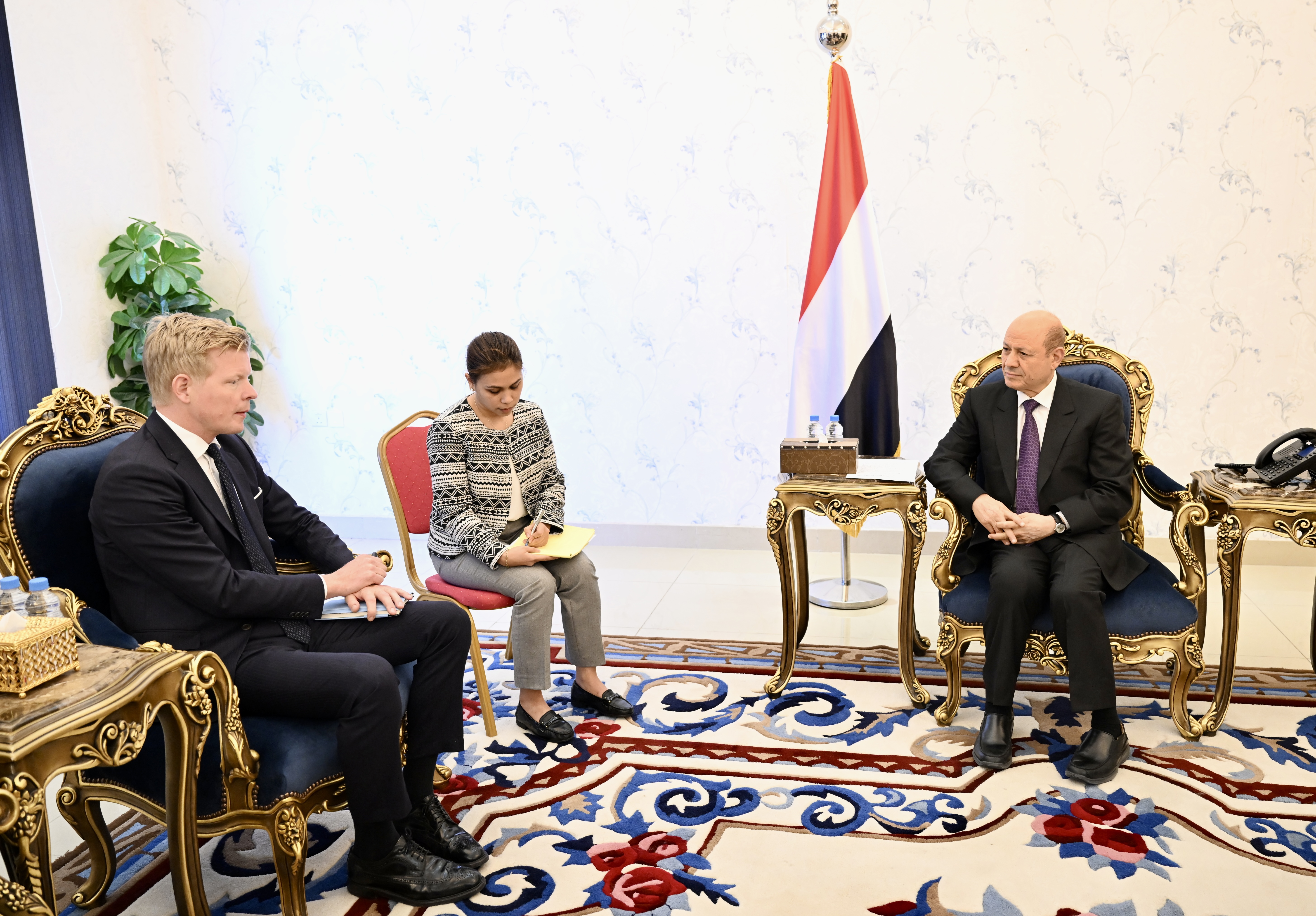 فخامة الرئيس يستقبل المبعوث الأممي 7 فبراير 2023