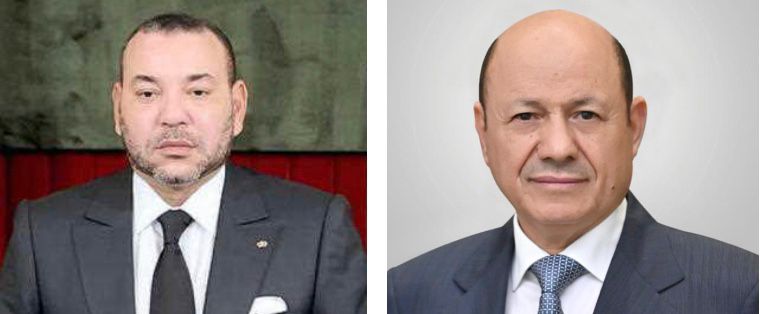 رئيس مجلس القيادة يهنئ ملك المغرب بمناسبة حلول شهر رمضان المبارك