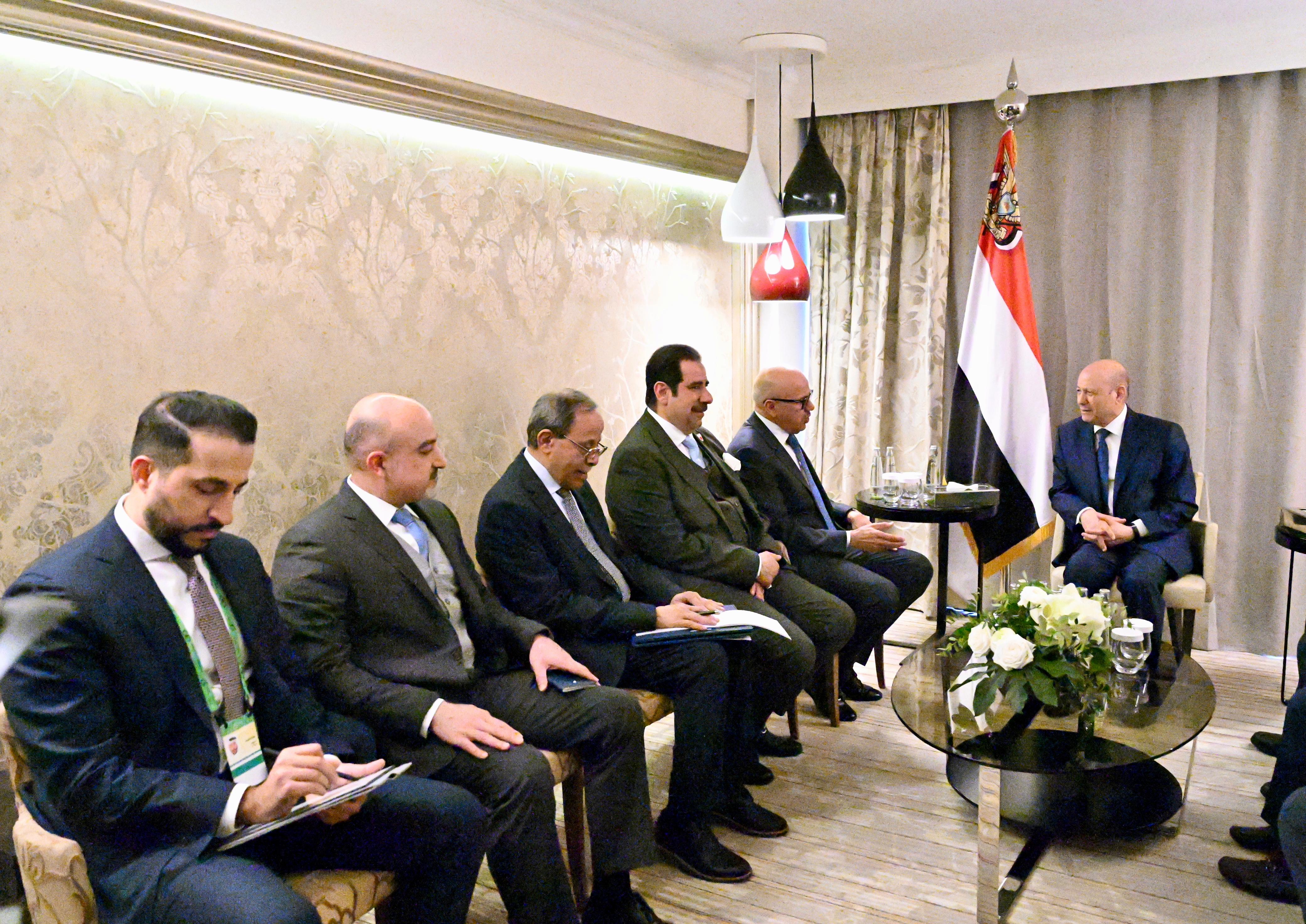 فخامة الرئيس يلتقي وزير الخارجية البحريني على هامش قمة ميونخ للأمن الدولي 16 فبراير 2024