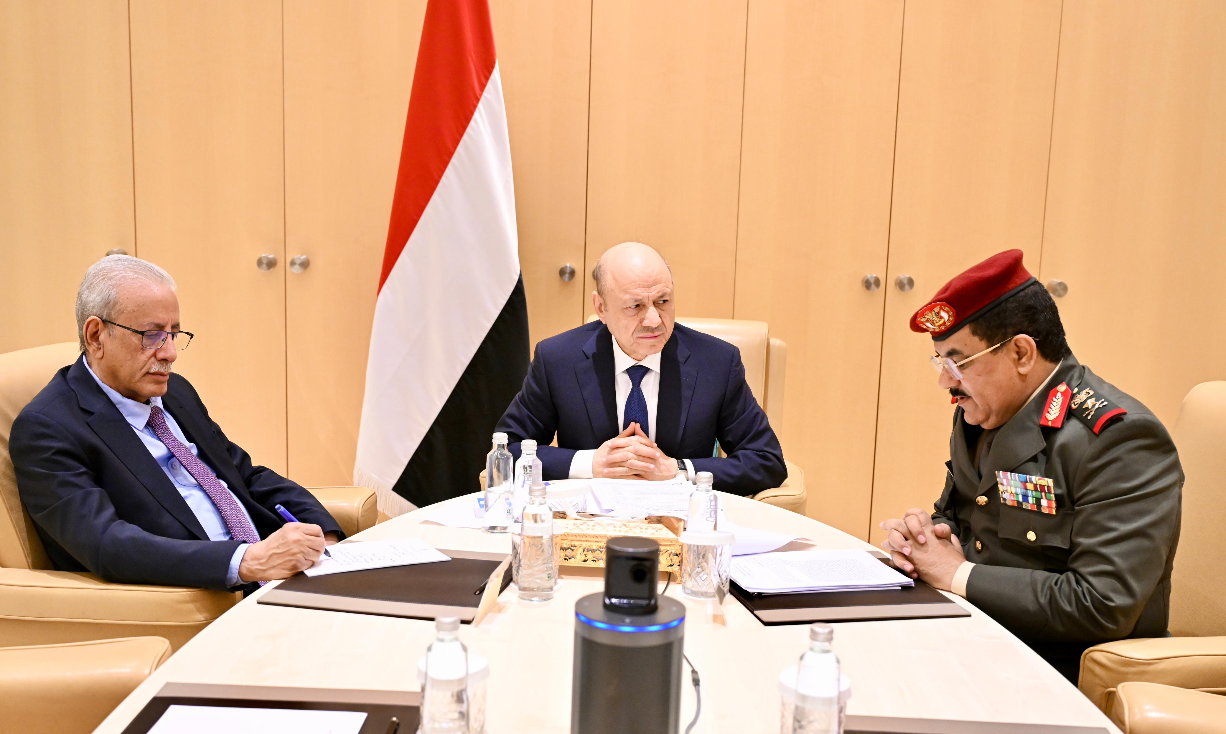 مجلس القيادة الرئاسي يناقش التطورات المحلية والاستحقاقات التنفيذية المقبلة 06 فبراير 2024 